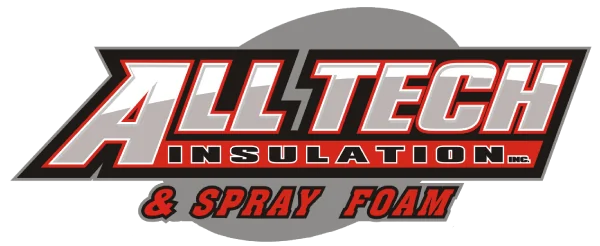 Logo for All-Tech Insulation with transparent background.