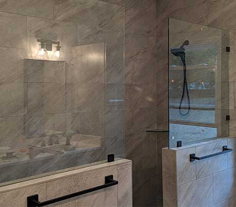 Custom Shower Enclosures – Stylish and functional shower enclosures tailored to fit your space, featuring expert craftsmanship and modern designs.